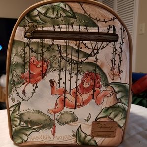 LOUNGEFLY LION KING VINES MINI BACKPACK